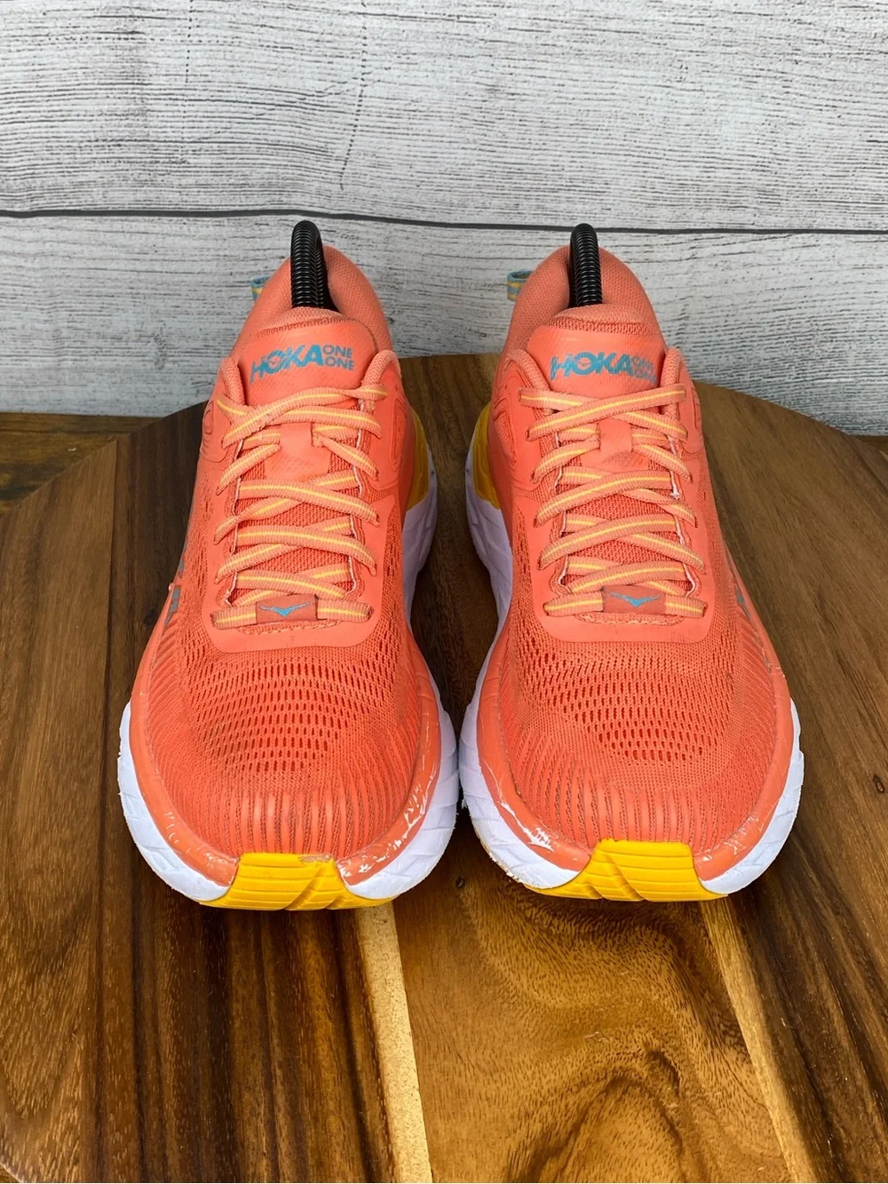 HOKA One One Bondi 7 Coastal Shade Orange Running Shoe Women’s Size 7